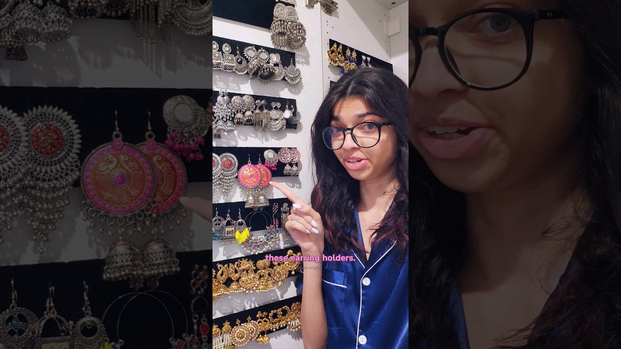 Make your own Earring Holder - JEWELRY ORGANIZATION - Shweta Dixit