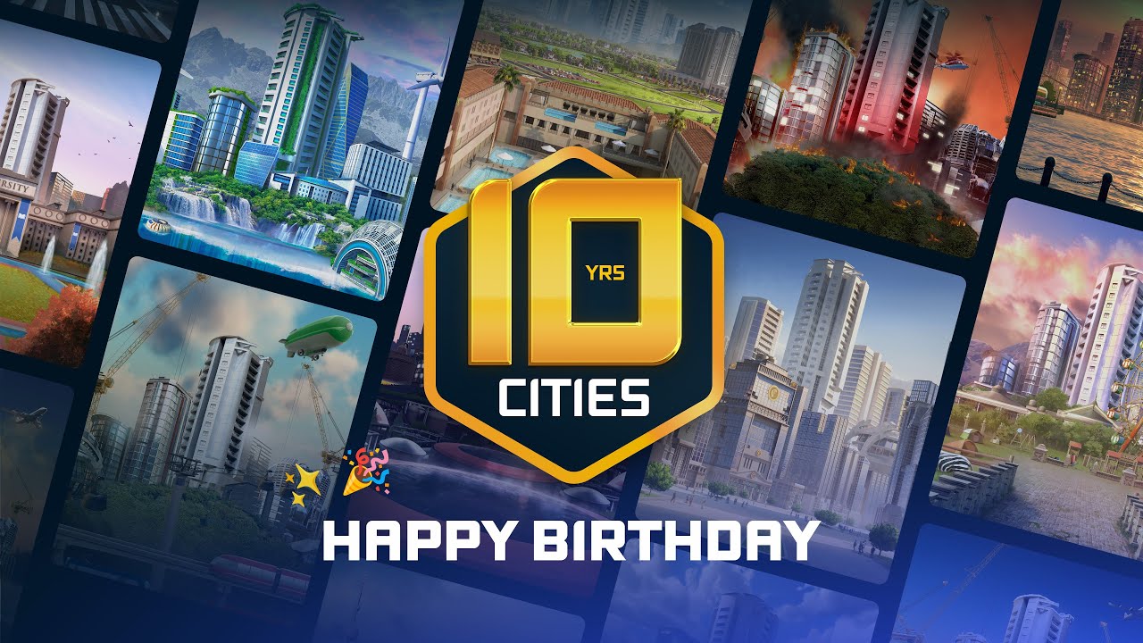 Happy 10 Years Cities! | Anniversary Video
