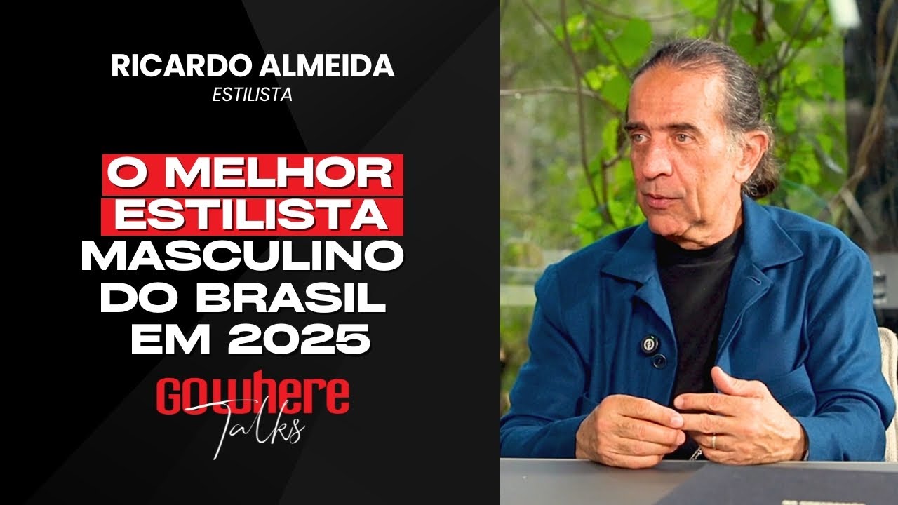Ricardo Almeida: o melhor estilista masculino do Brasil em 2025