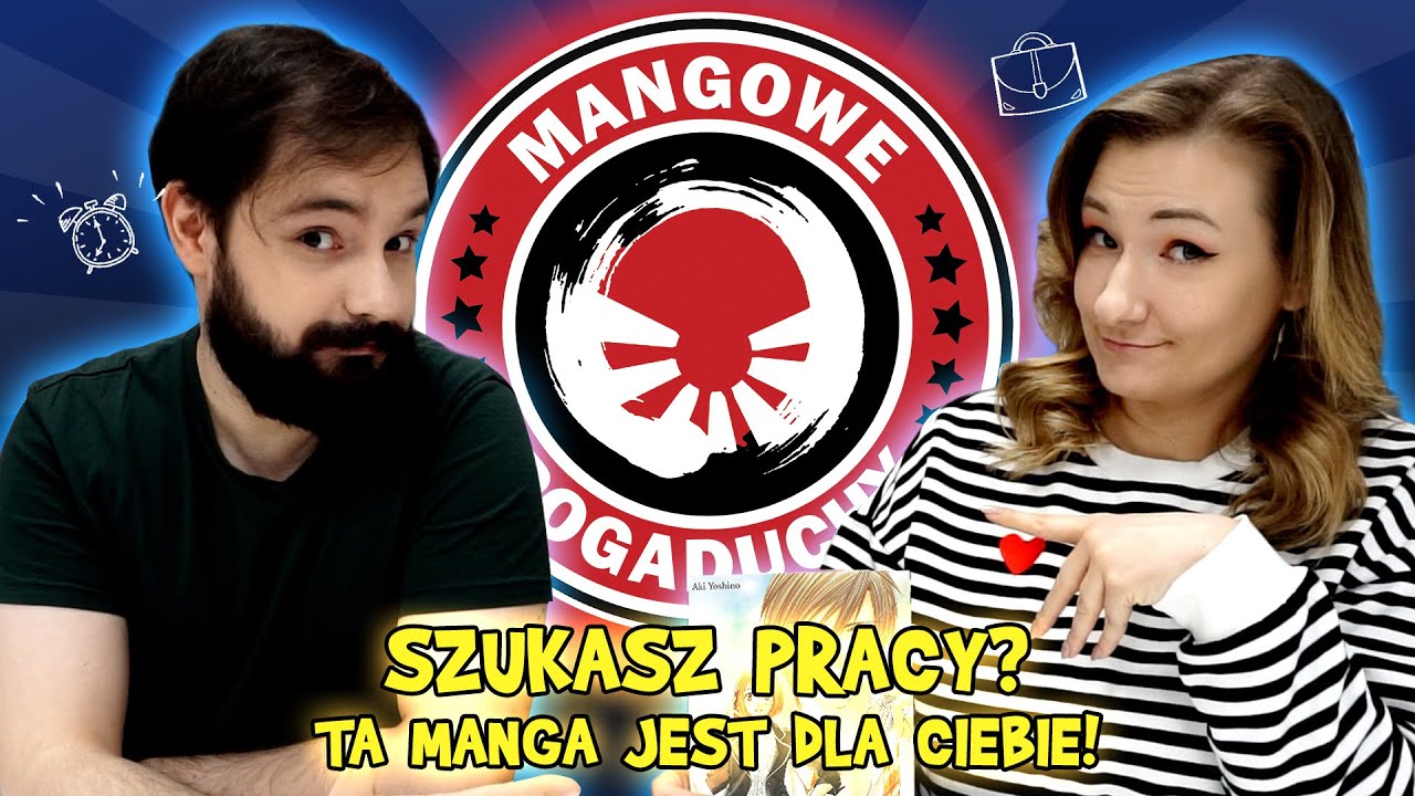 MANGOWE POGADUCHY: Jak (nie) szukać pracy? Manga dla niewtajemniczonych