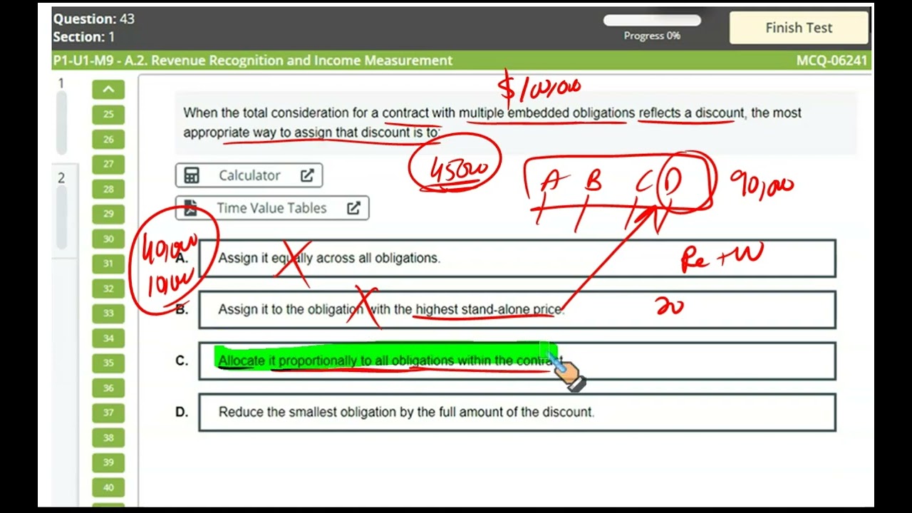 CMA P1 Section A important Questions Part 5