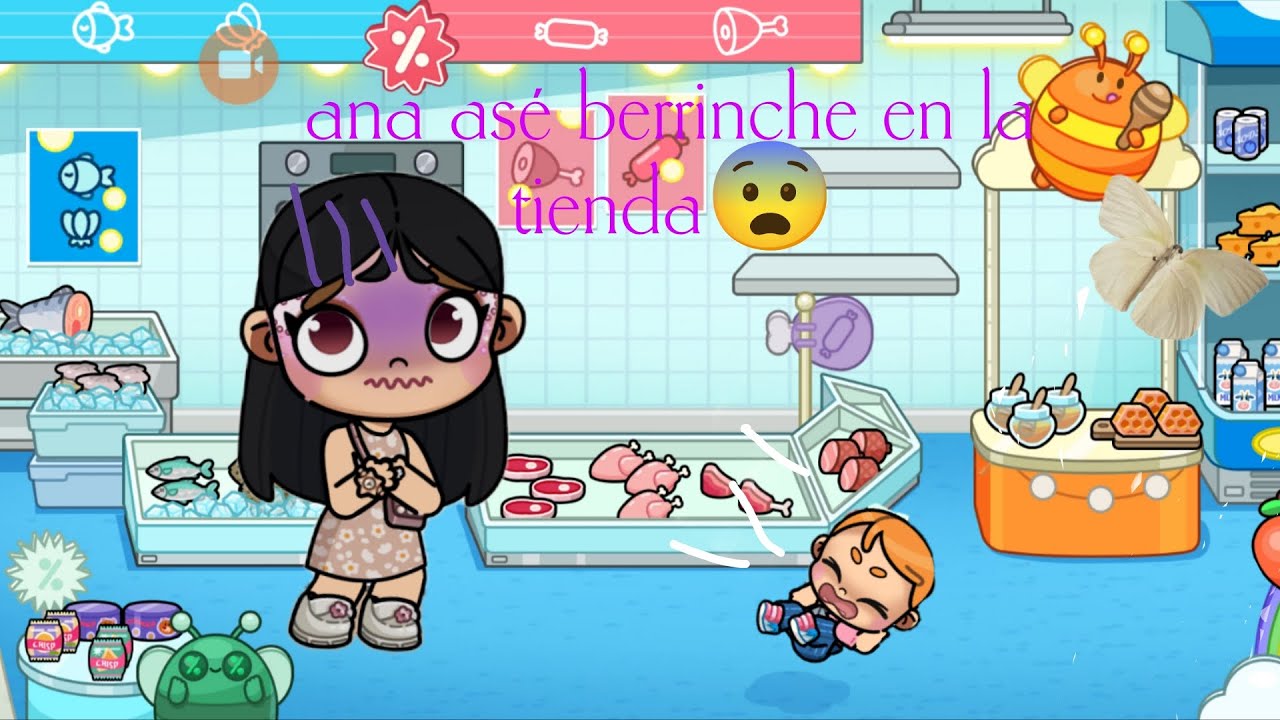 Ana asé berrinche en la tienda 😨