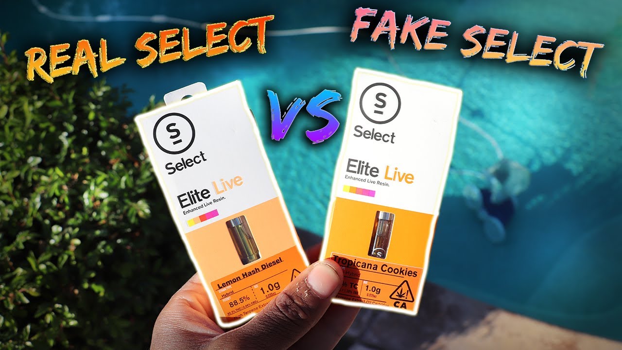I Bought A FAKE SELECT Elite LIVE Resin Cart!!!!