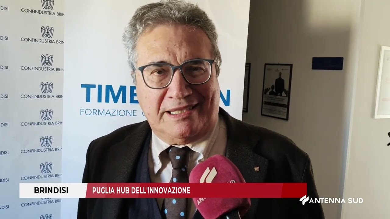 26 FEBBRAIO 2026   BRINDISI   PUGLIA HUB DELL'INNOVAZIONE