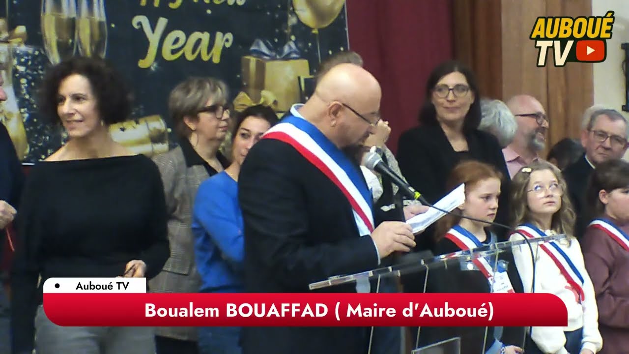 Voeux du Maire d'Auboué le vendredi 16 janvier 2026