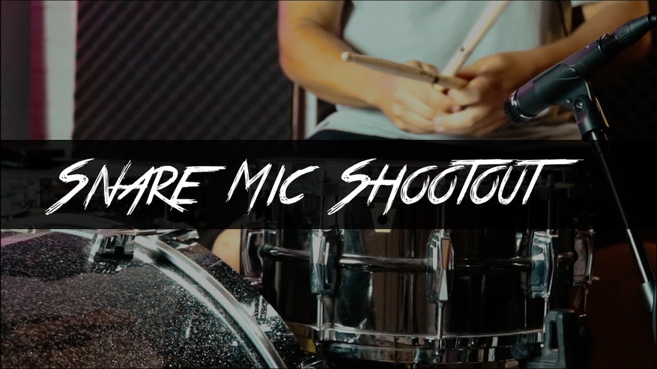 Snare Mic Shootout - No Talking - SM57 TG201 M80 E906 E604 SM7B MD421