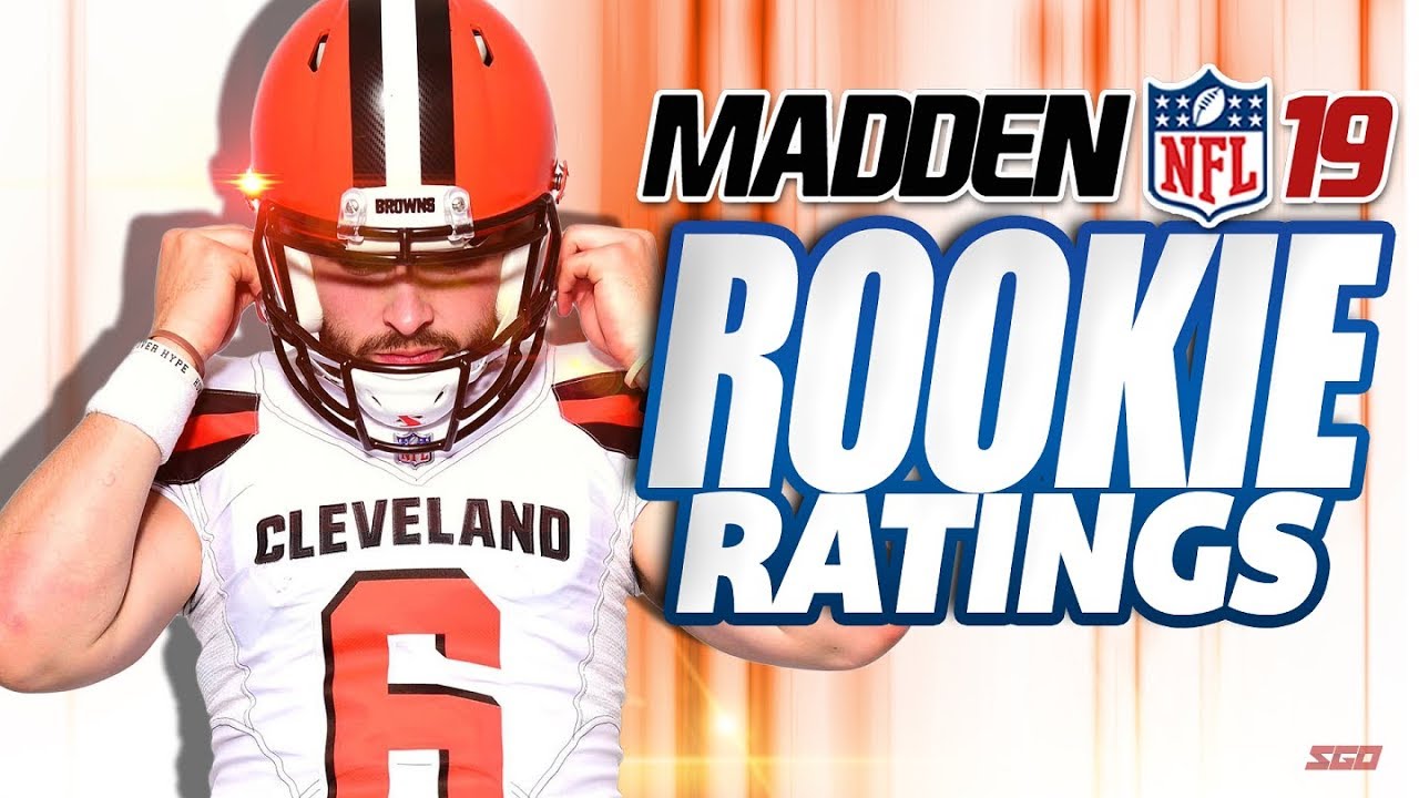 Madden 19 TOP 5 Rookie Ratings - Who are the BEST Rated Rookies in Madden 19?