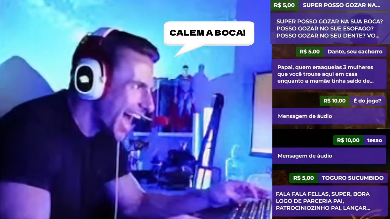 SUPER XANDÃO REAGINDO A VÁRIOS PIX PROFANOS + GAMEPLAY!