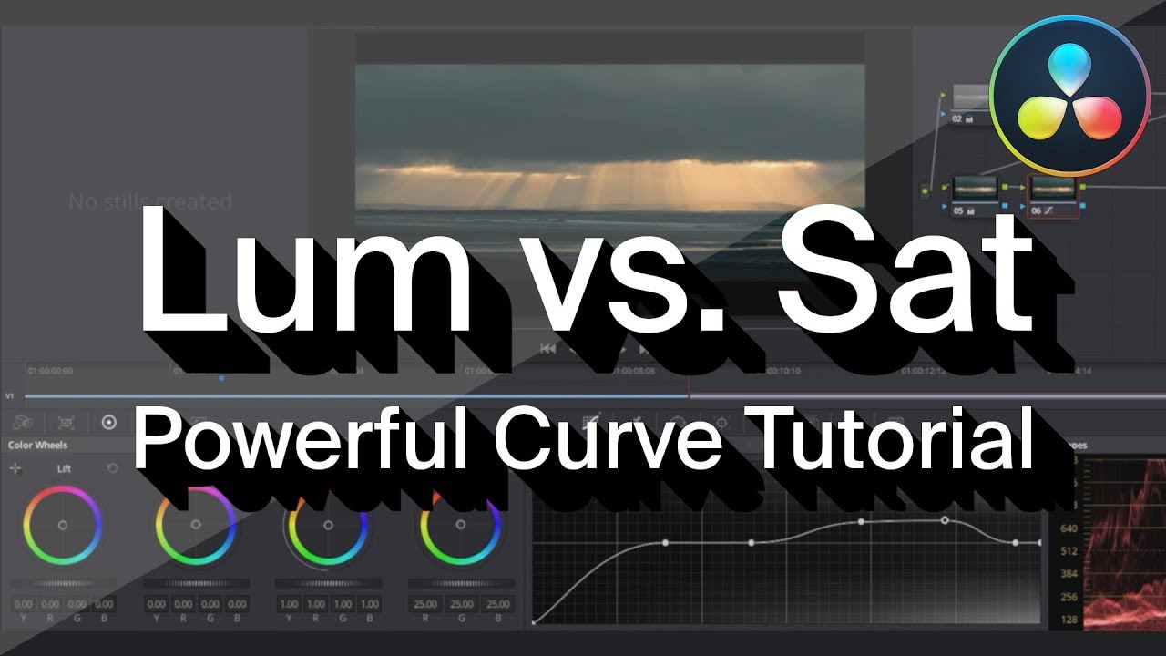 Davinci Resolve | Lum vs Sat Curve