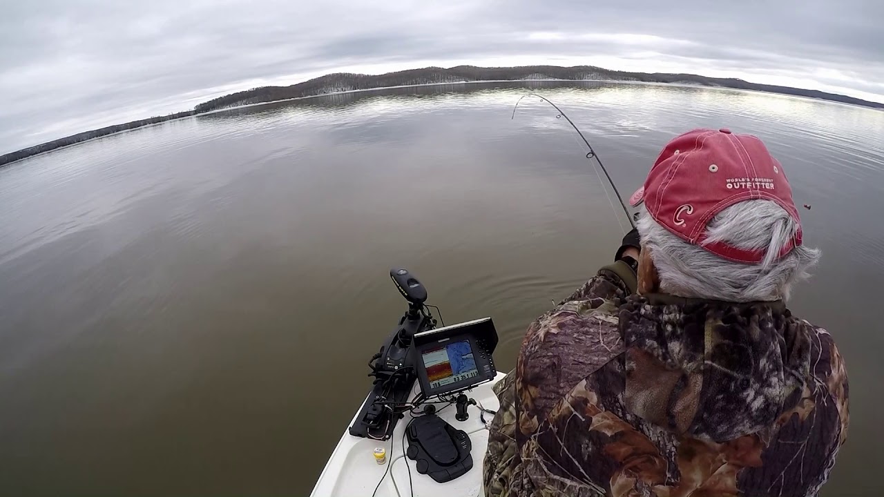 Ice out crappie fishing KY Lake 2018