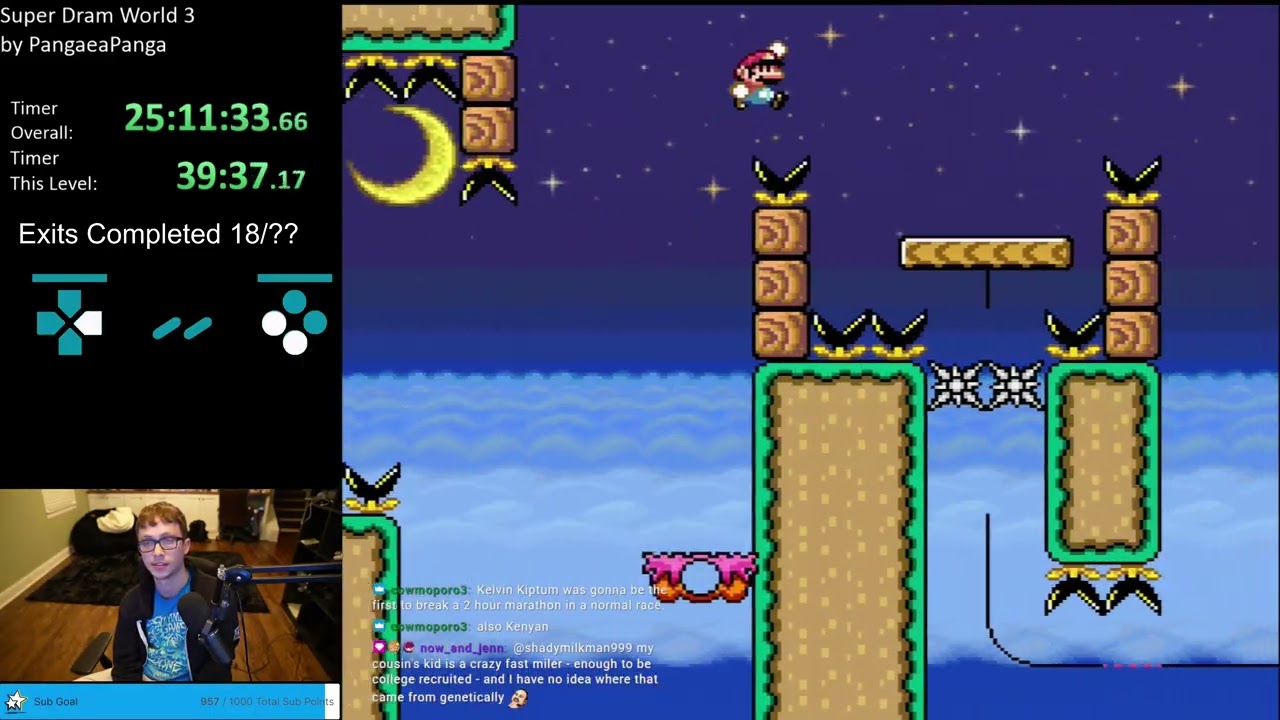 The most creative SMW level I've played (Dram 3 part 9)