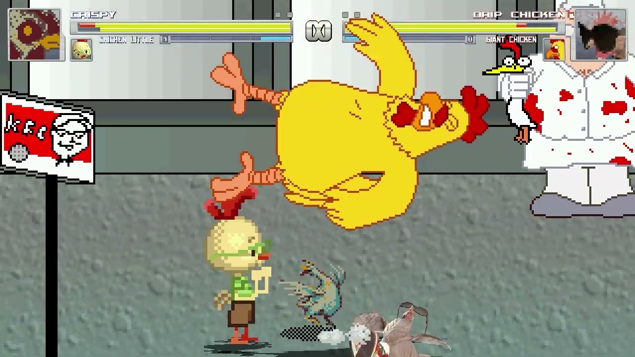 AN Mugen #551: Crispy & Chicken Little VS Drip Chicken & Giant Chicken