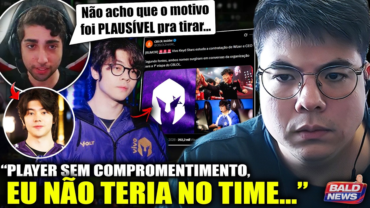BOMBA! Wizer e CEO na KEYD? Entenda! EsA e JeanMago comentam POLÊMICA do Boal