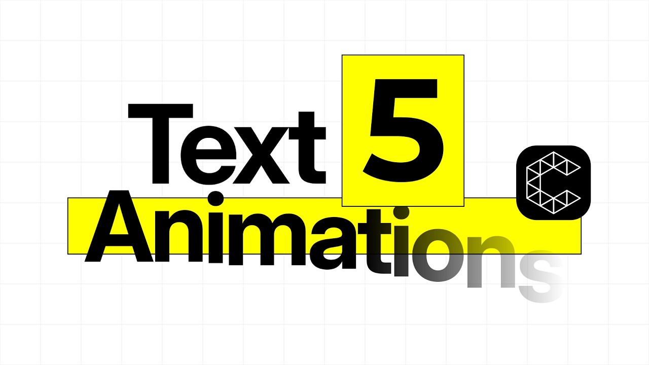 5 Type Animations for Every Beginner in Cavalry App