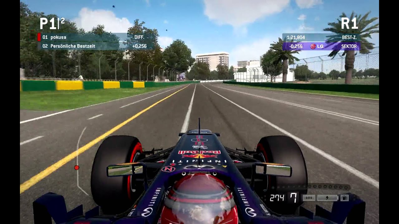 F1 2013 - Melbourne Hotlap 1:21,602 (Onboard Gameplay) + Setup