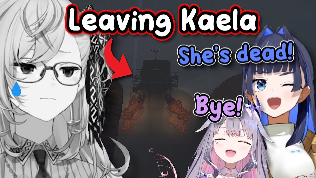 Kronii & Biboo Left Kaela To Die Alone On A Cold & Empty Planet【Hololive】