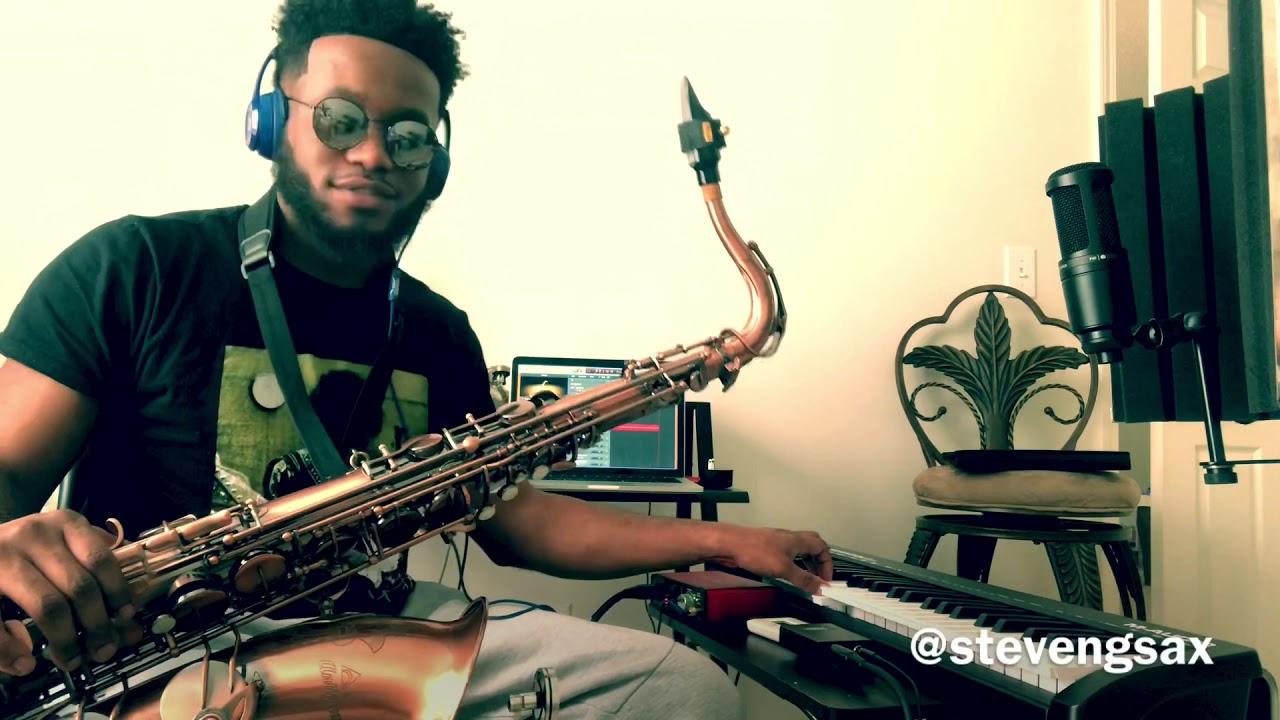 Easy - DaniLeigh ft Chris Brown (sax cover)