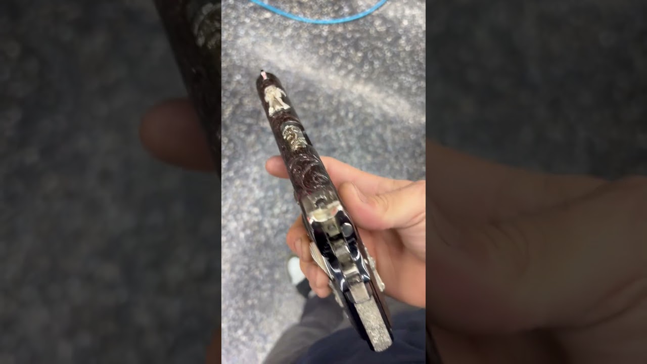 Colt 1911 MK/IV series 70  .45acp custom Santa muerte