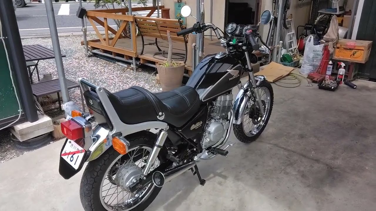 CBX125カスタム ジャメリカン(^^)