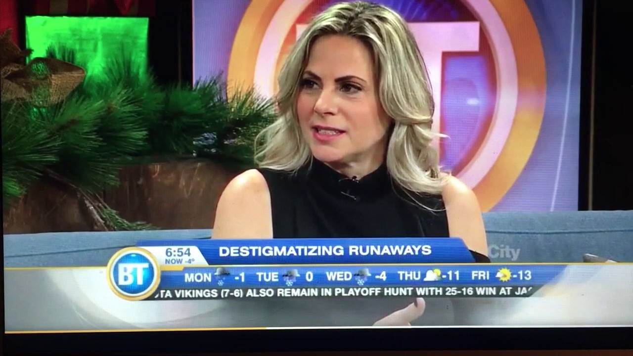 Marnie Grundman on Breakfast Television Montreal with Derick Fage