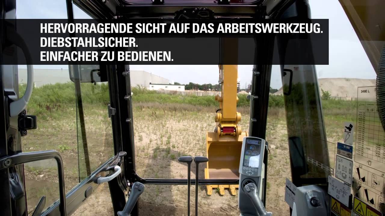 Cat&reg; Grade Control f&uuml;r Hydraulikbagger | Integrierte Komponenten