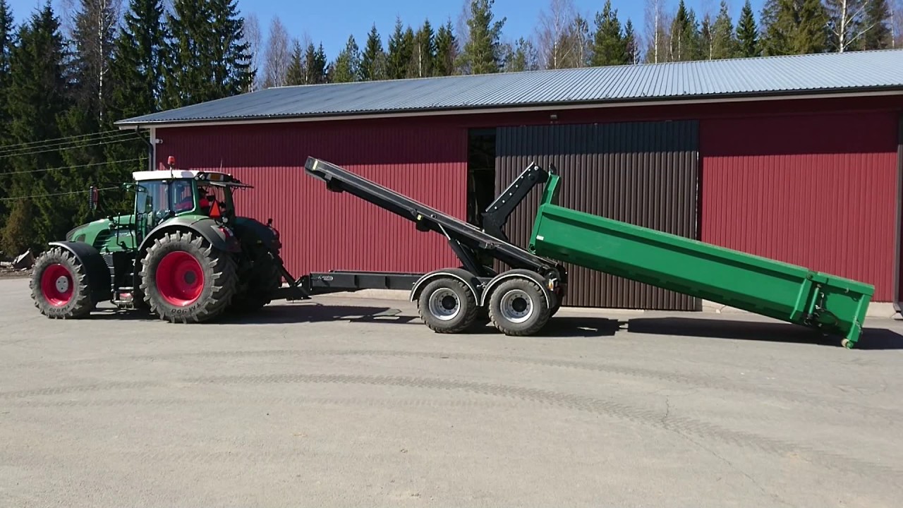 FMG ST18 Skip trailer ( Hook lift )