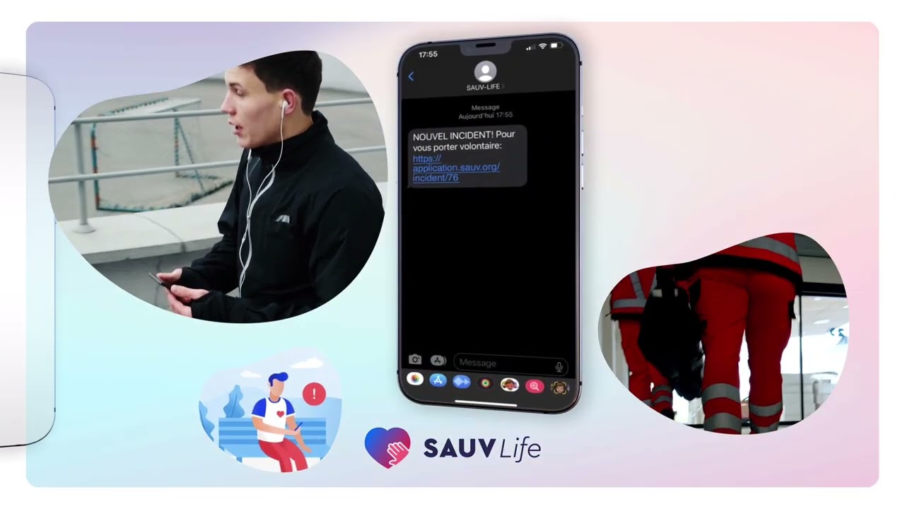Présentation application SAUVLIFE