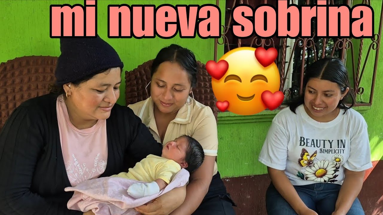 Mi hermana muy feliz nos presenta a su princesa y dijo estas palabras 🐣🍼😍