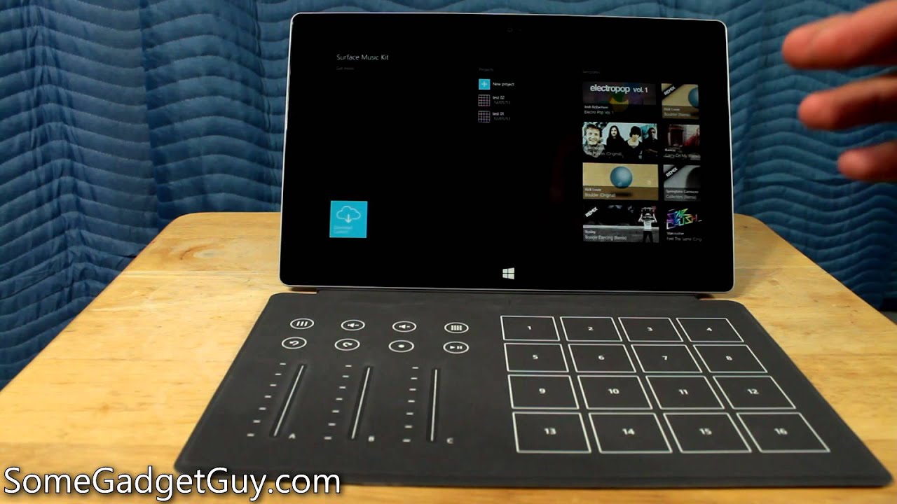 Hands on with the Microsoft Surface Music Kit - Feature Review!