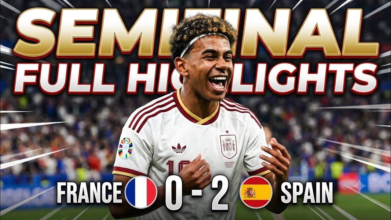 Spain vs France Full Match Highlights Semifinal. FIFA world cup 2026.