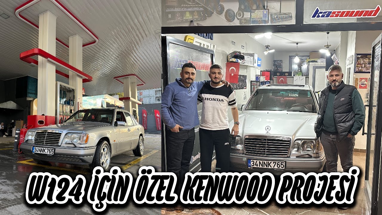 И W124, и Turbo, нам нужно сделать Kenwood HQR710..!! #kenwood #mercedes #w124