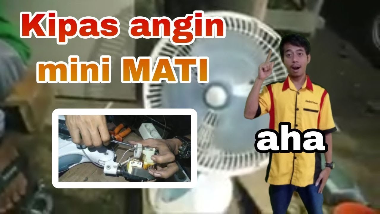 BARU TAHU CARA INI... ATASI KIPAS ANGIN MINI MATI TOTAL