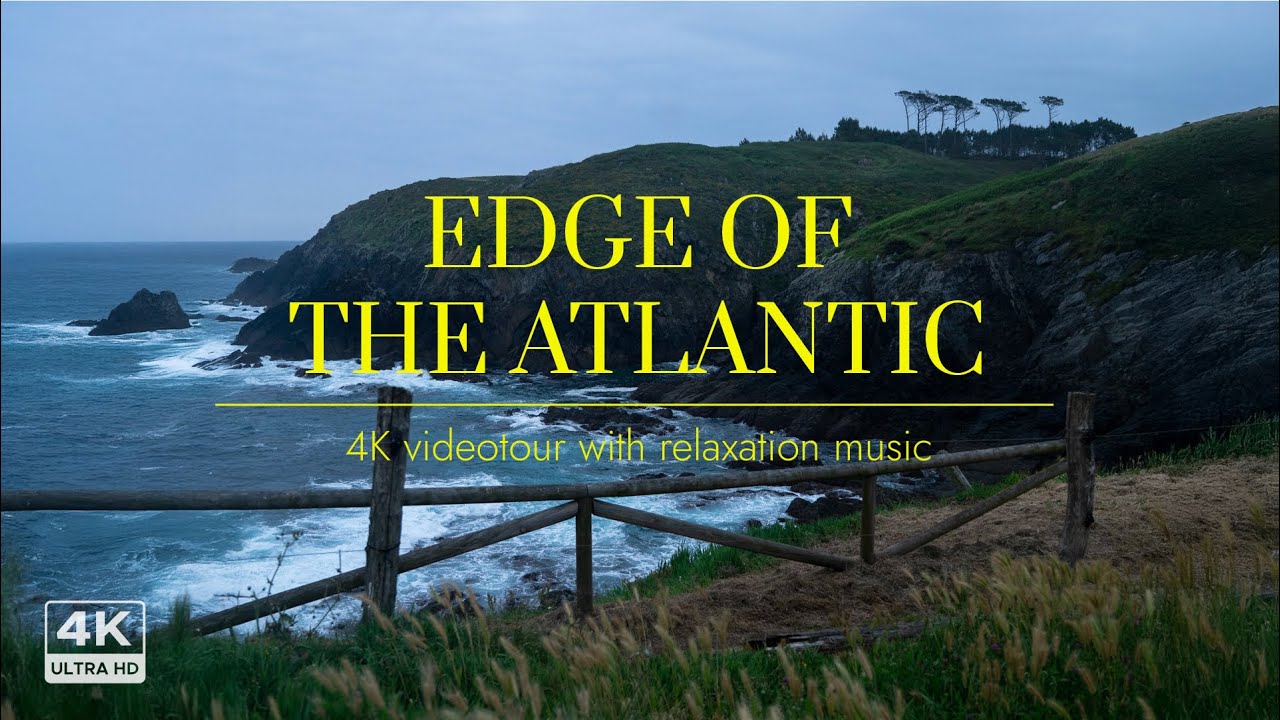 Atmospheric Early Evening Ocean Cliff Walk | Relaxing POV Coastal Walk 4k