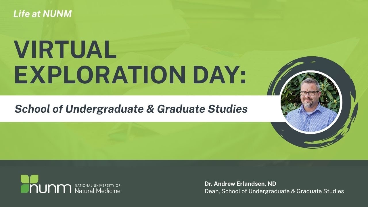 UG and Grad Studies Virtual Exploration Day with Dr. Erlandsen