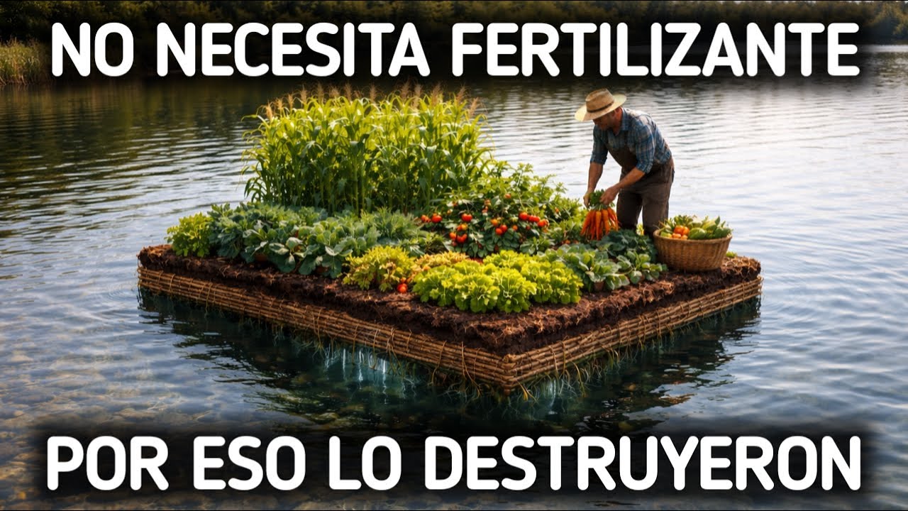 Cultivaban Sobre el Agua — Así Alimentaron a un Imperio sin Fertilizante