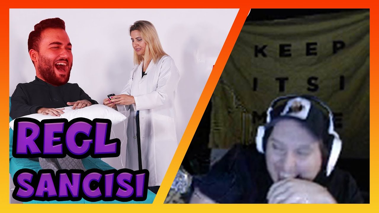 Erkekler REGL Sancısını Denemesine Tepki | RRaenee - (Tepkikolik)