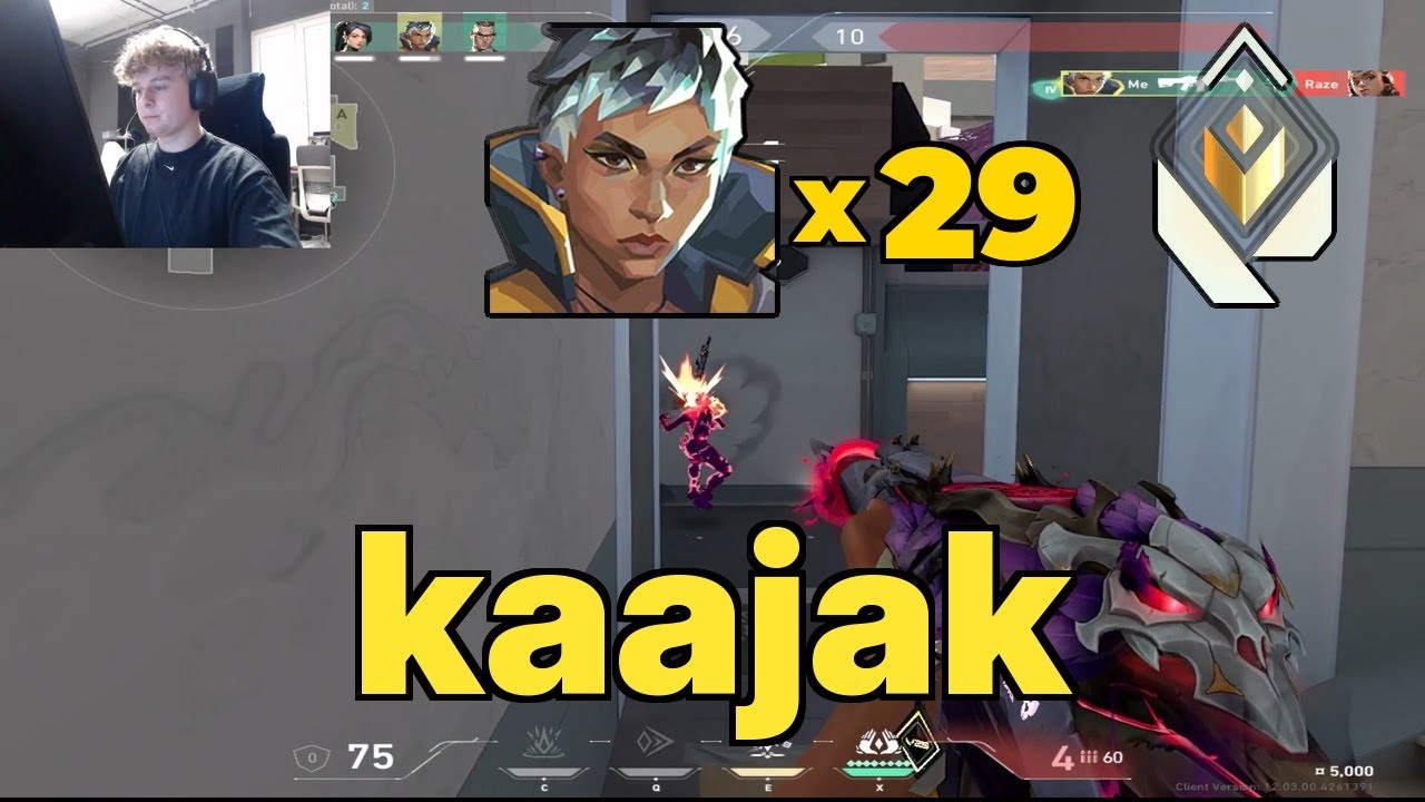 FNATIC kaajak - NEW SENTINELS PLAYER? | Waylay on Split