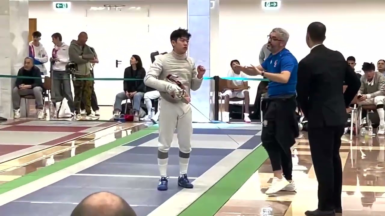 Godollo EFC 2025 CMS - L8 - Jacopo Sciullo ITA v Jeein Joo USA (Angle 1)