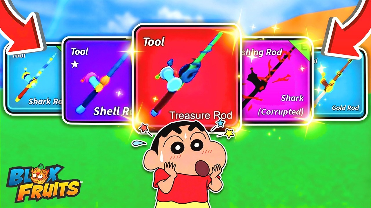 I GOT Rare Fishing Rod 🤑🤑 in Blox Fruits