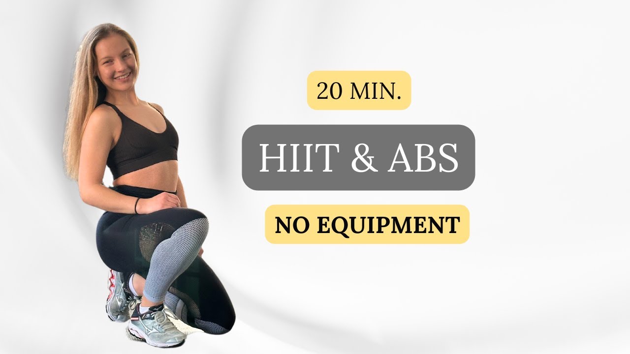 20 MIN. HIIT & ABS I NO EQUIPMENT I SET YOUR BODY ON FIRE! 🔥