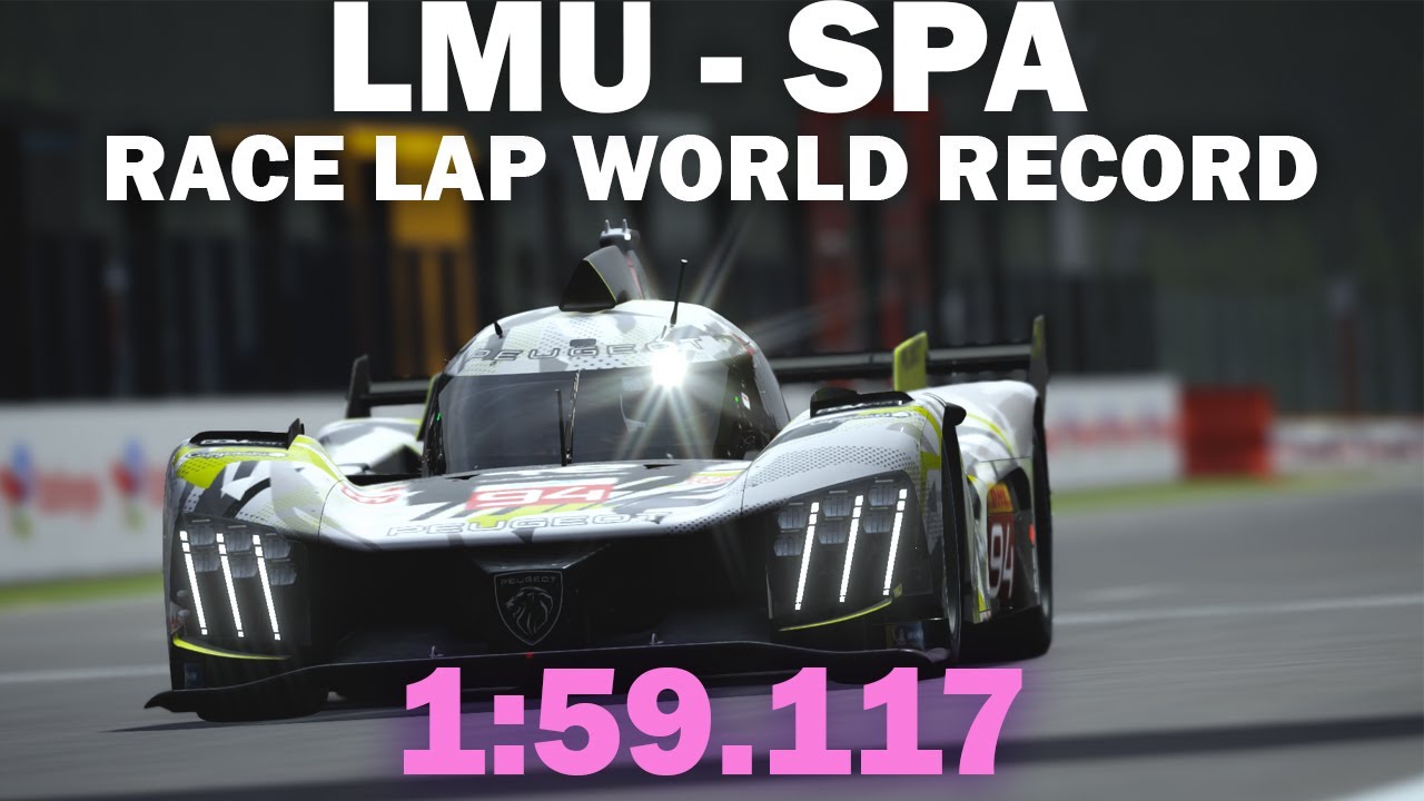 LMU WEC-Xperience @ Spa | Hypercar Race Lap World Record