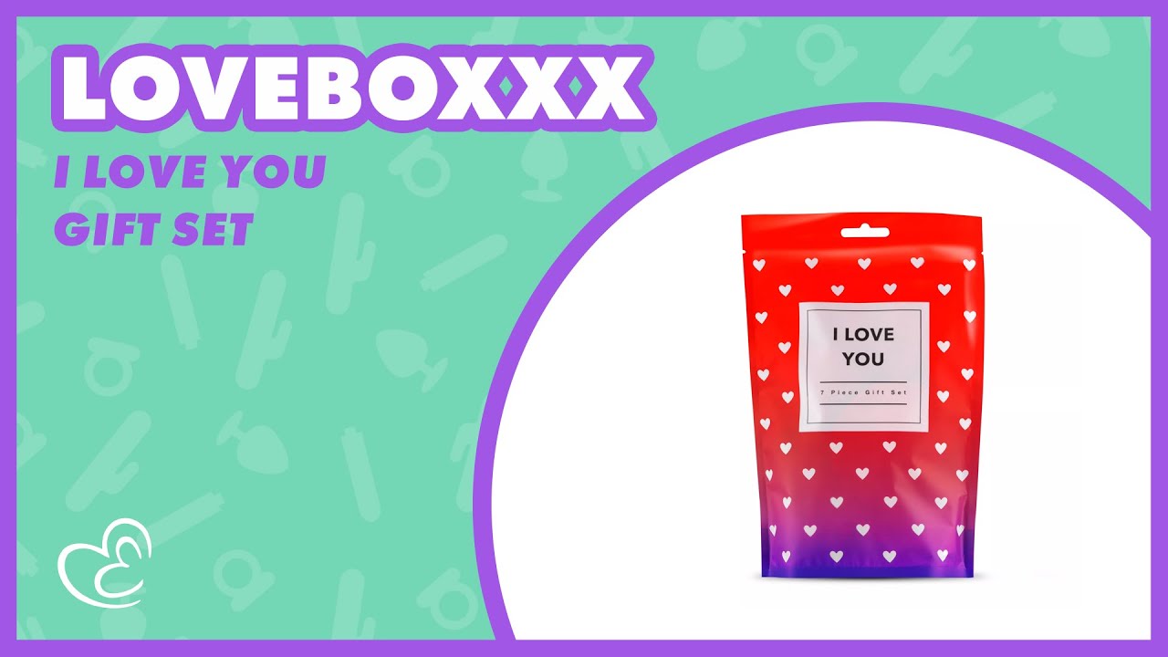 LoveBoxxx I Love You Gift Set Review 💌✨ 💗 EasyToys