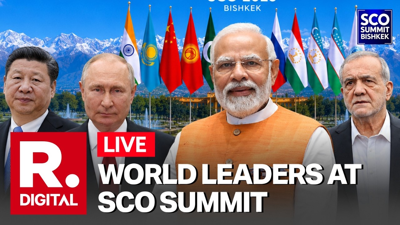 SCO Summit 2026 LIVE: World Leaders Arrive At Summit Venue In Bishkek | PM Modi |Putin | China |Iran