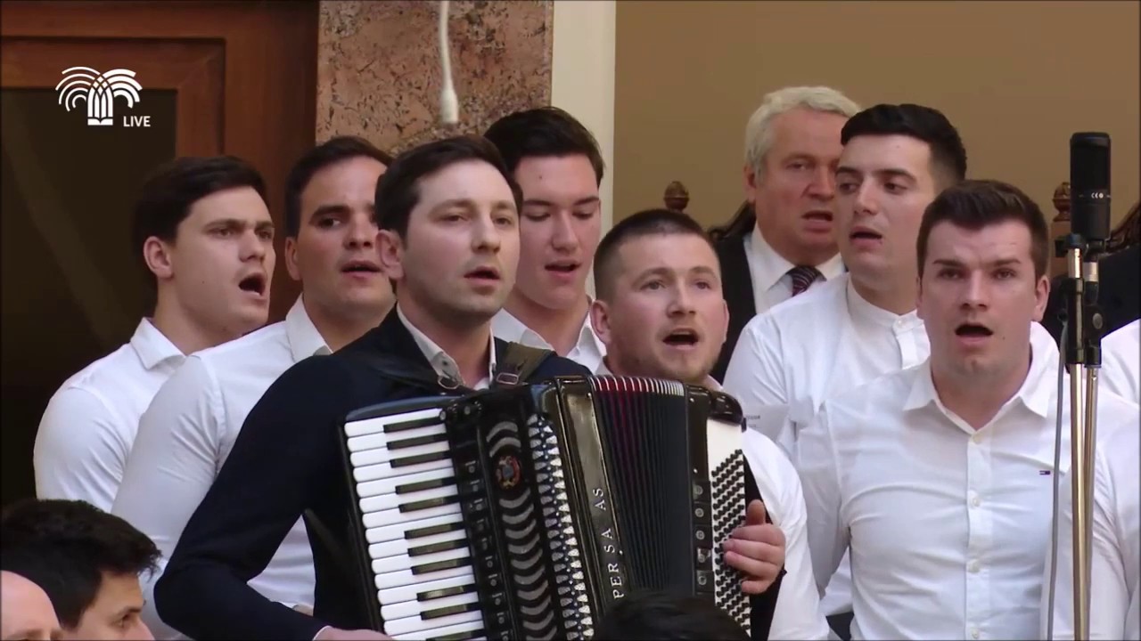Grup bărbătesc - Eu mă-ncred în Domnul, El conduce viața mea
