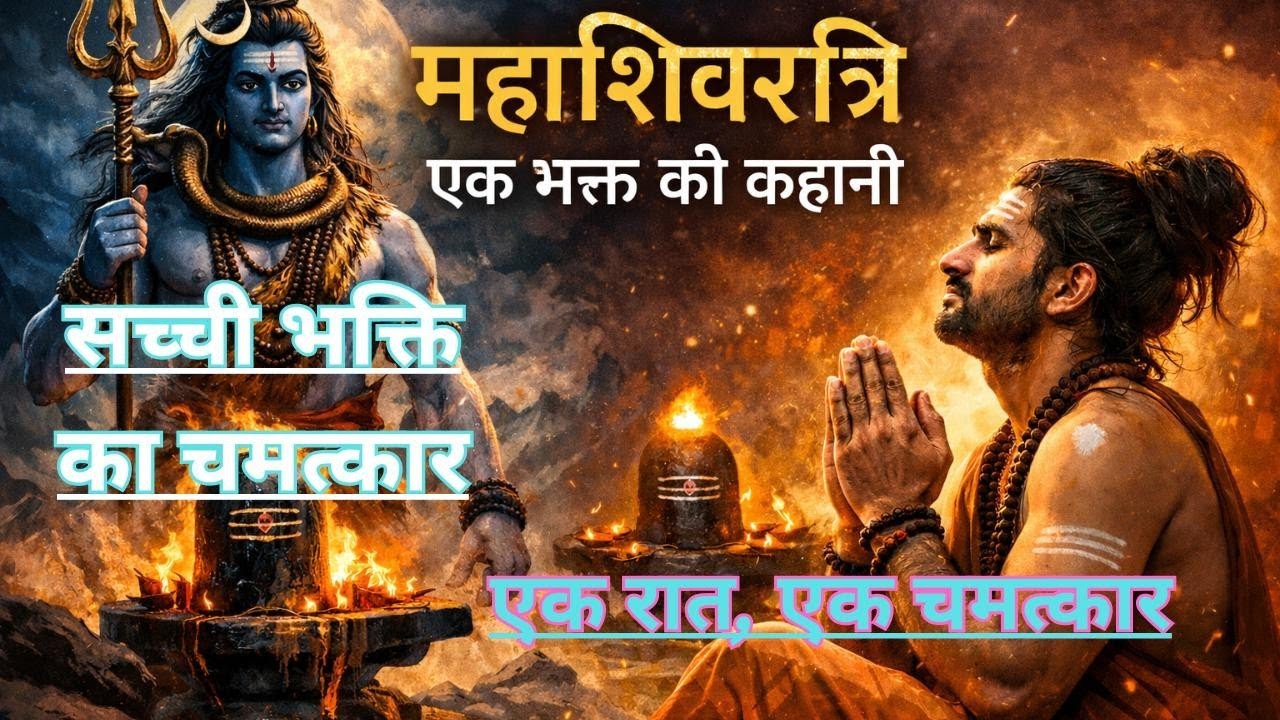 महाशिवरात्रि 2026 | एक भक्त की कहानी | भोलेनाथ की कृपा कथा | एक रात,एक चमत्कार | Shivratri Kahani | 