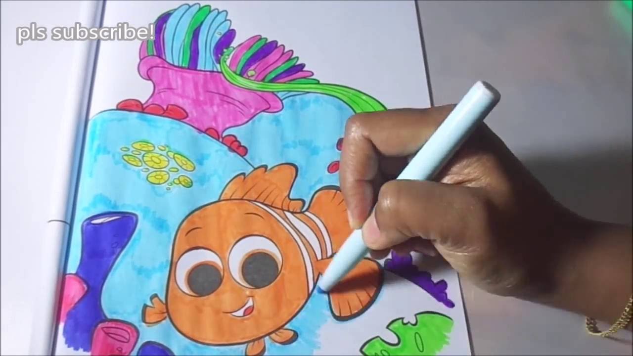 DISNEY PIXAR FINDING DORY❤️ Fin-tastic Coloring Book and Drawing Kids Activity