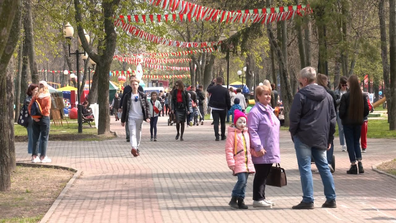 Мозыряне отметили Первомай