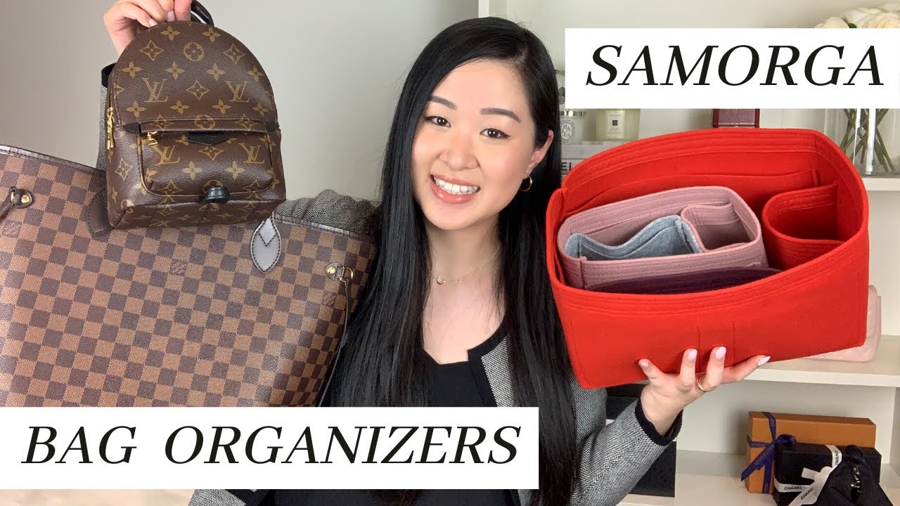 SAMORGA BAG ORGANIZERS | FELT BAG ORGANIZERS FOR LOUIS VUITTON, CHANEL & GIVENCHY HANDBAGS
