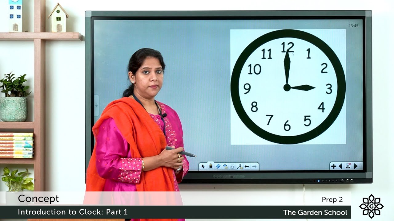 Prep 2 Concept Introducing Clock Part 1 | Explained in Malayalam