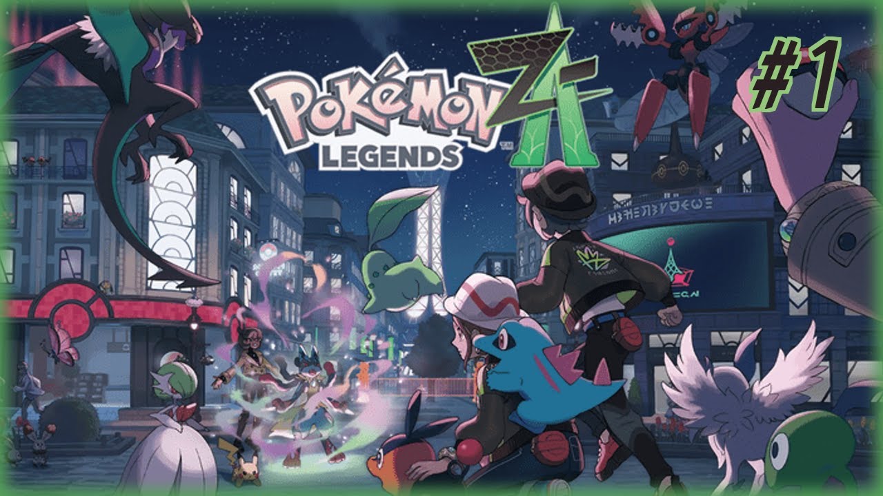 【ポケモンZA】#1 新しいゲーム機！新しいポケモン！【Pokémon LEGENDS Z-A】
